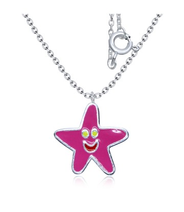 Smiling Star Kids Necklace SPE-3895 (CO14)